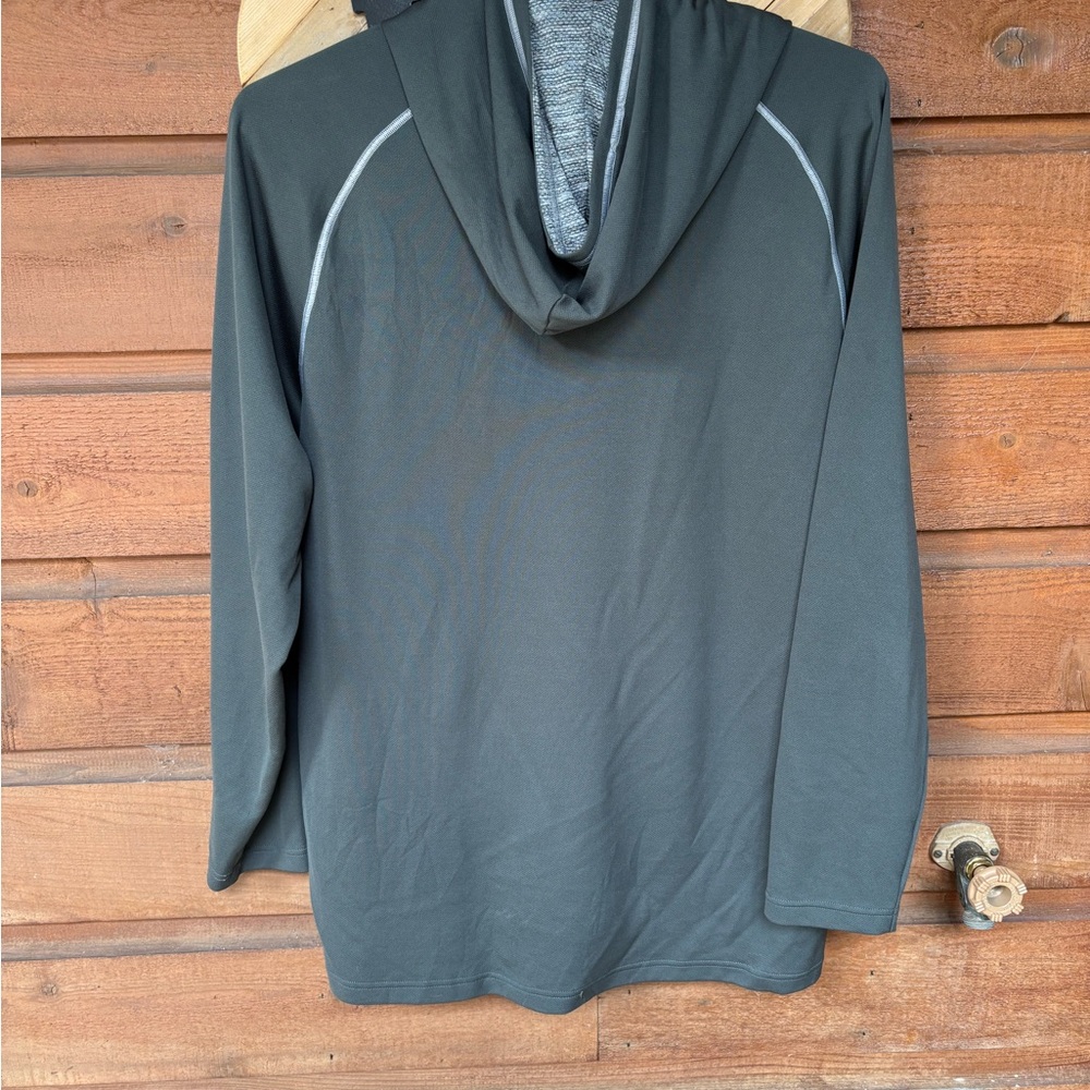 Clemson gray and orange long sleeve men's top - Picture 3 of 6